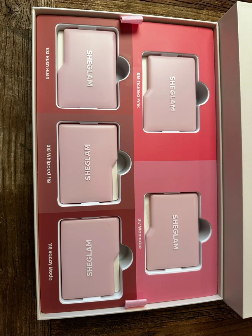 SHEGLAM Pink Eyeshadow Set — Soft Pink Shades Palette
